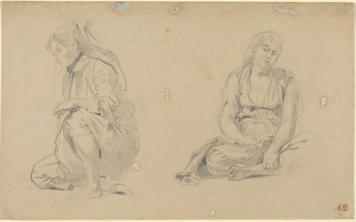 Women of Algiers by Eugène Delacroix