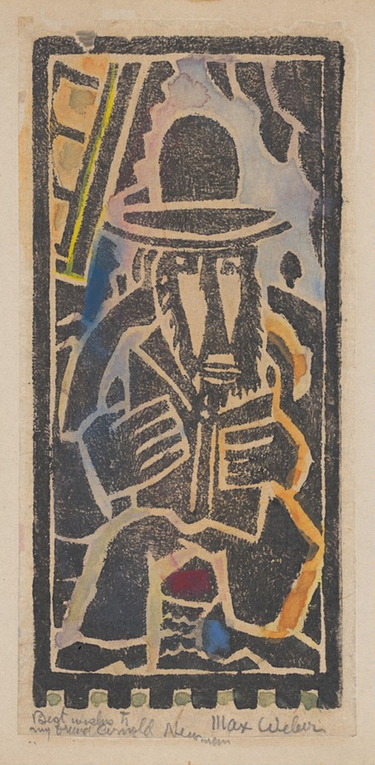 Rabbi Reading by Max Weber
