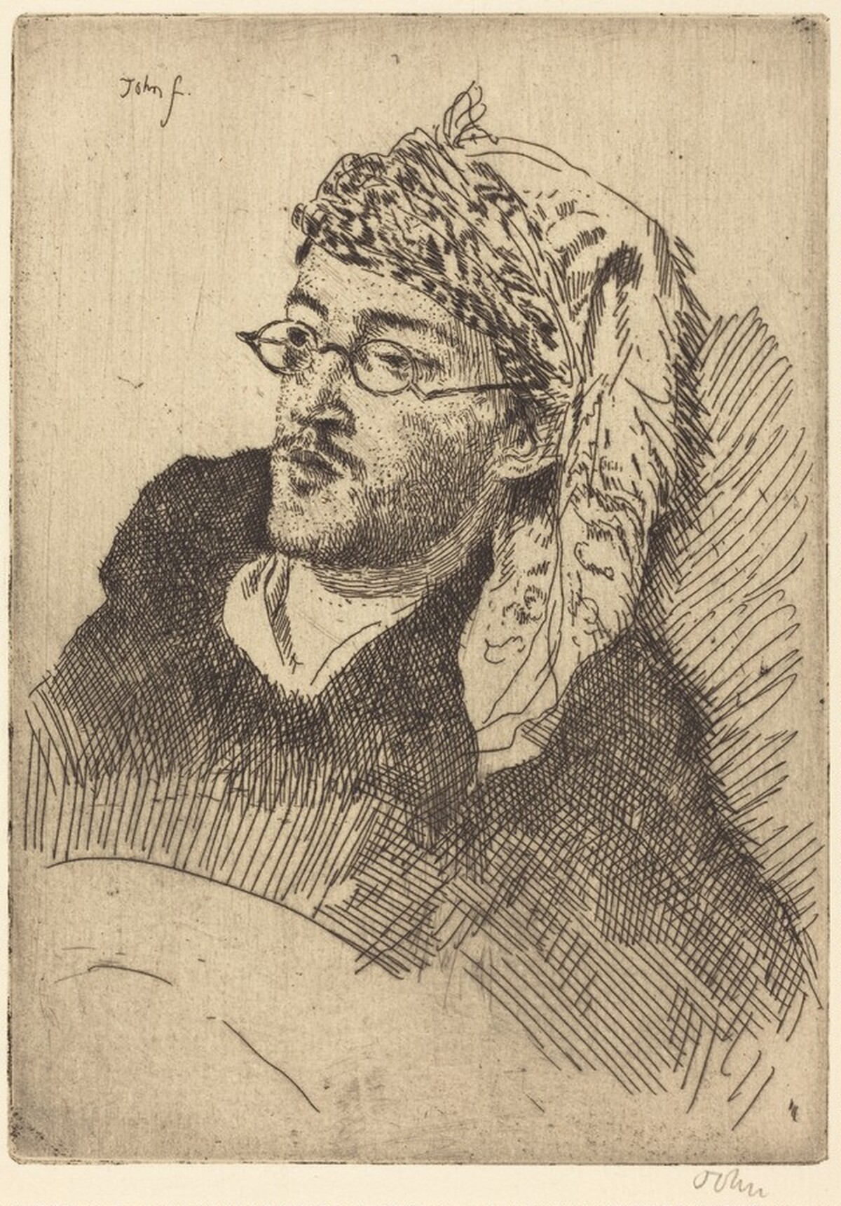 J. Hope Johnson by Augustus John