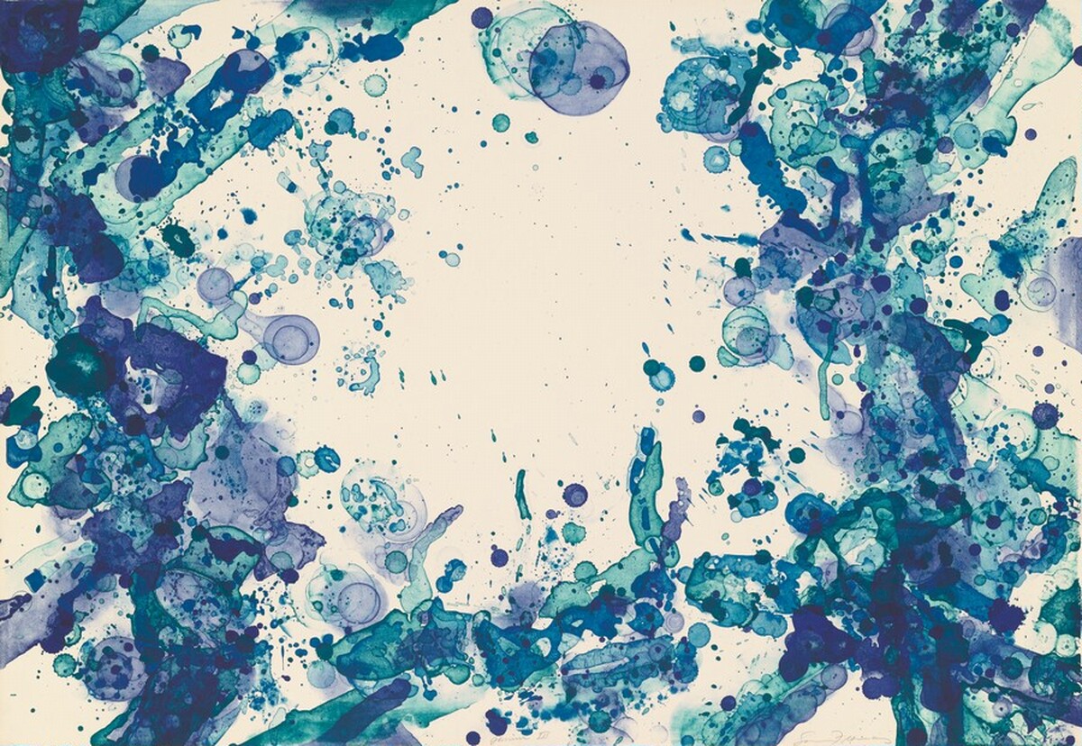 White Bone by Sam Francis