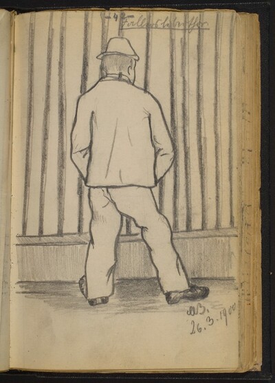 Man seen from Behind