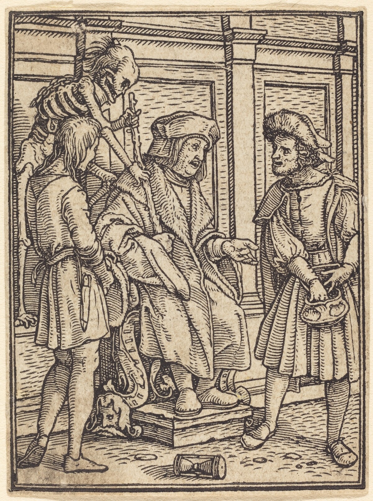 The Judge by Hans Lützelburger after Hans Holbein the Younger