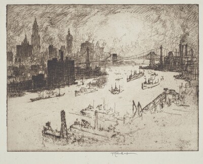 Sunset, from Williamsburg Bridge