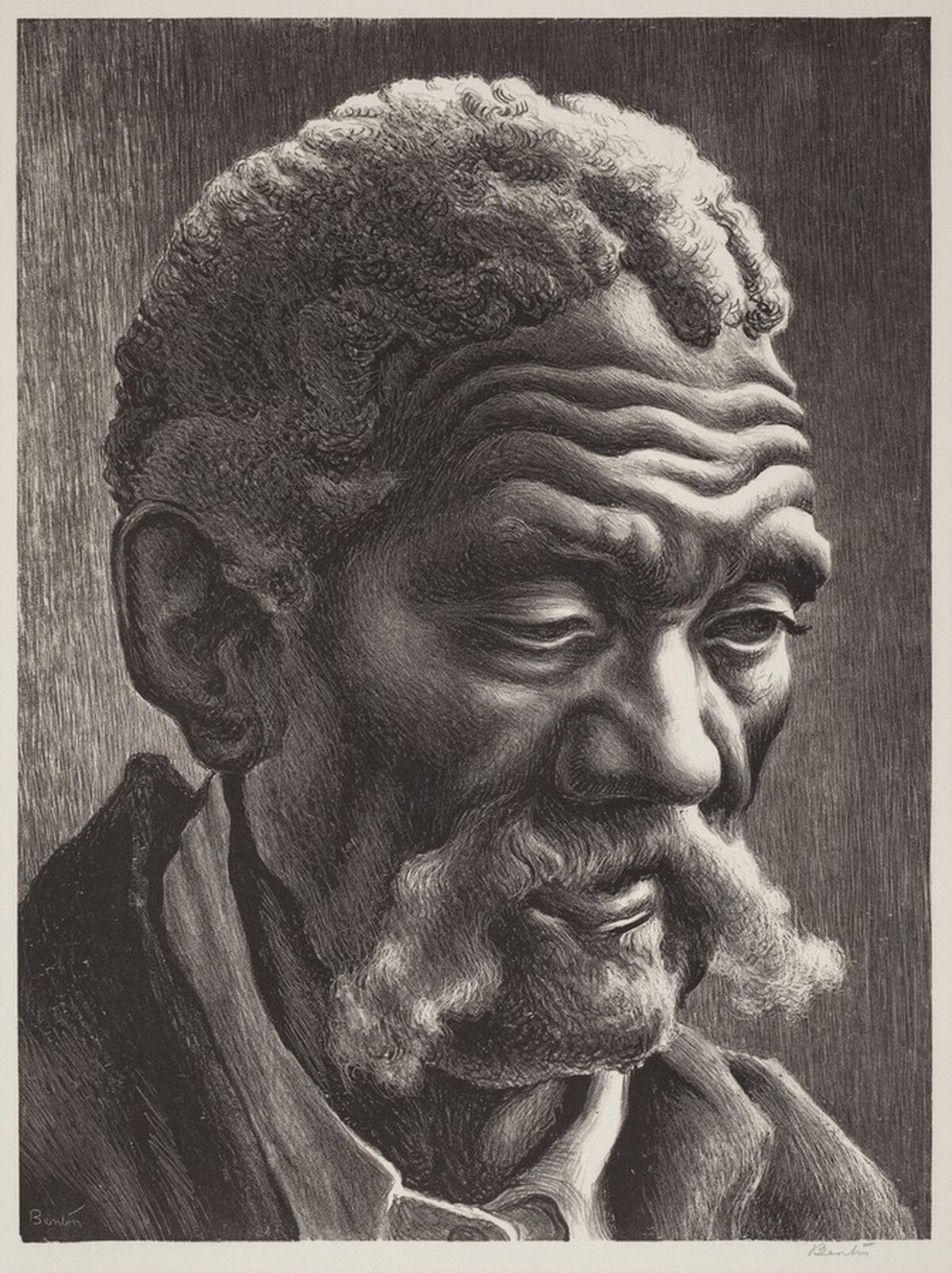 Aaron by Thomas Hart Benton
