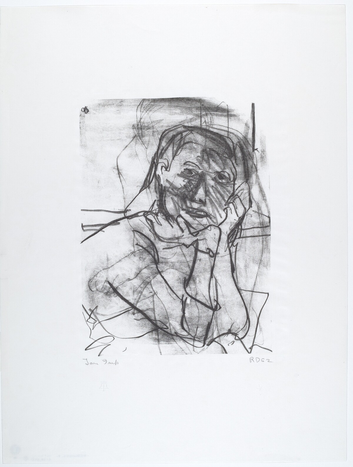 M.W. by Richard Diebenkorn