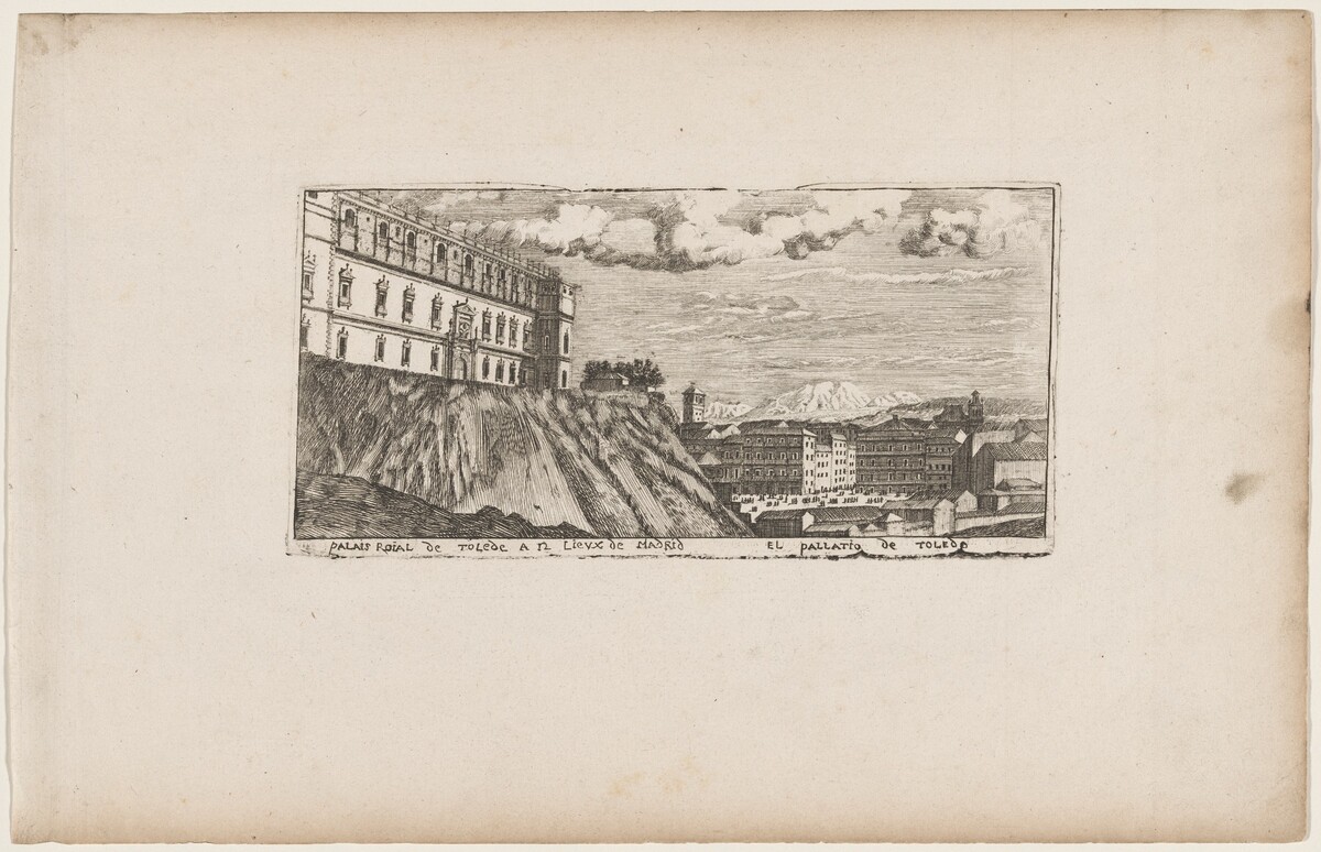 Royal Palace, Toledo by Louis Meunier