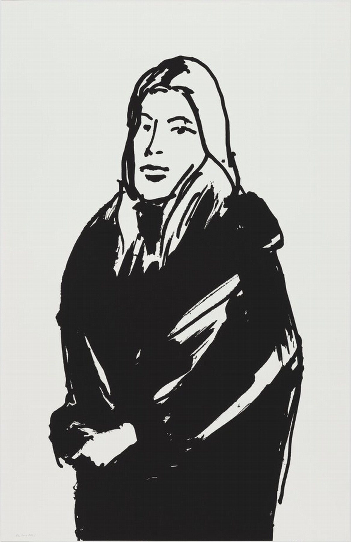 Shopper 14 by Alex Katz