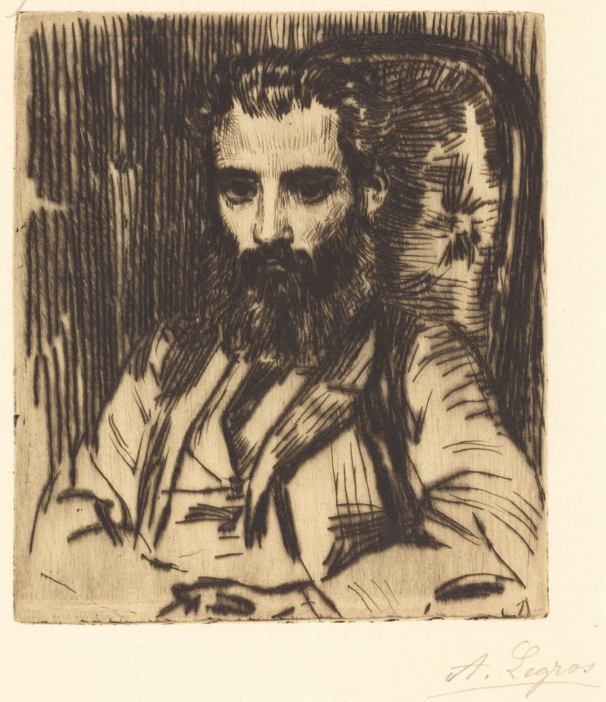 Florestan Mionnet by Alphonse Legros