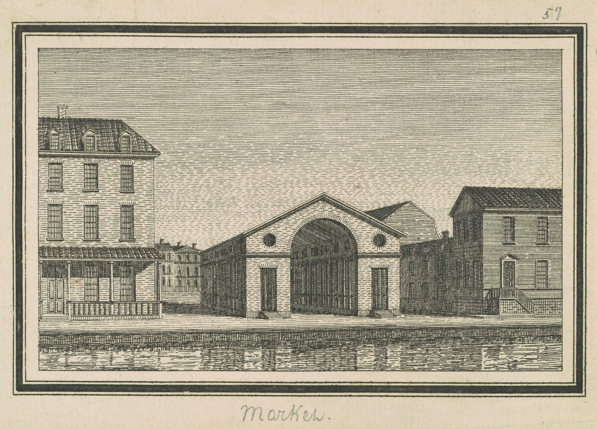 Esperanza, Market by Charles B. J. Févret de Saint-Mémin