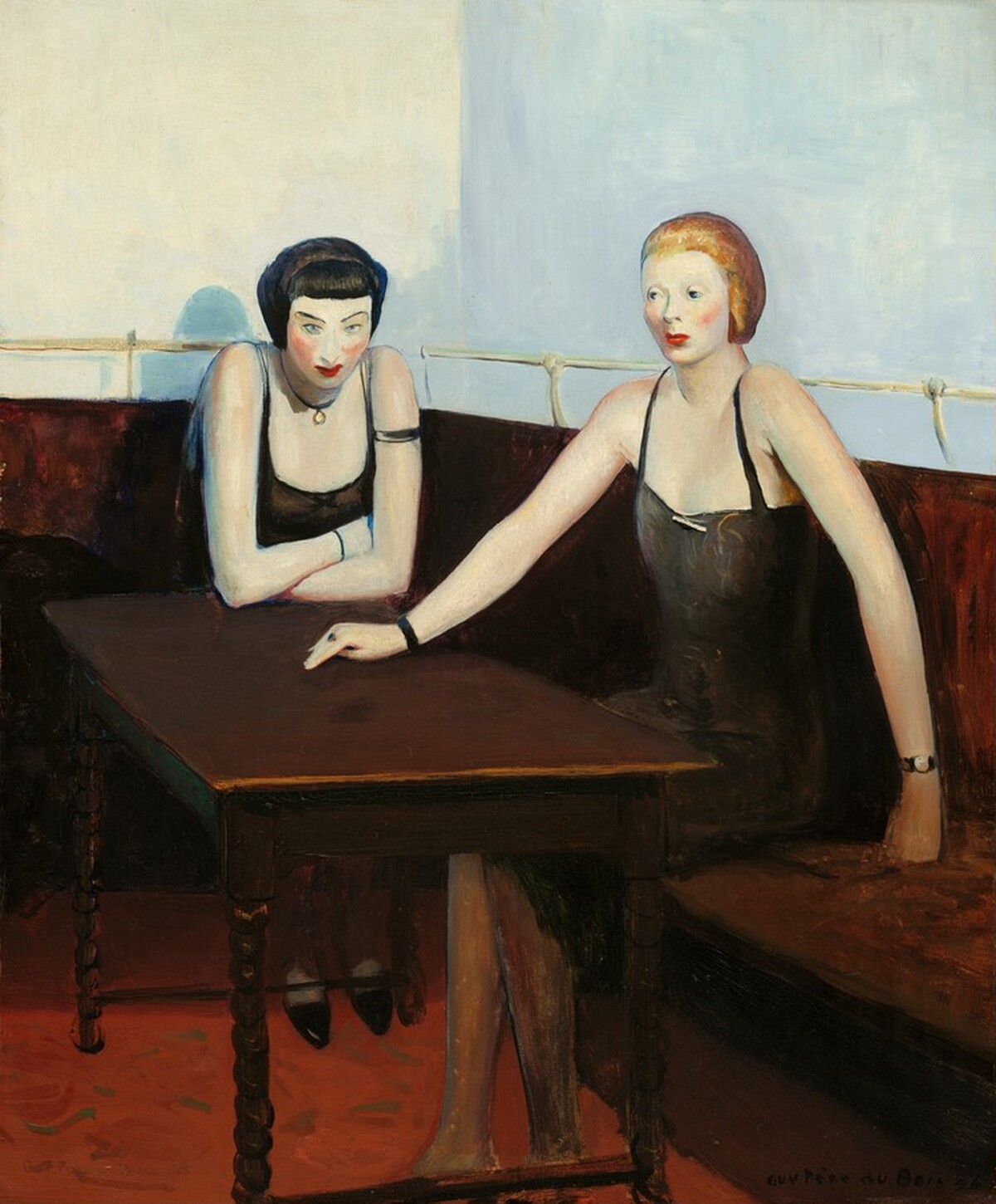 Café du Dôme by Guy Pène du Bois