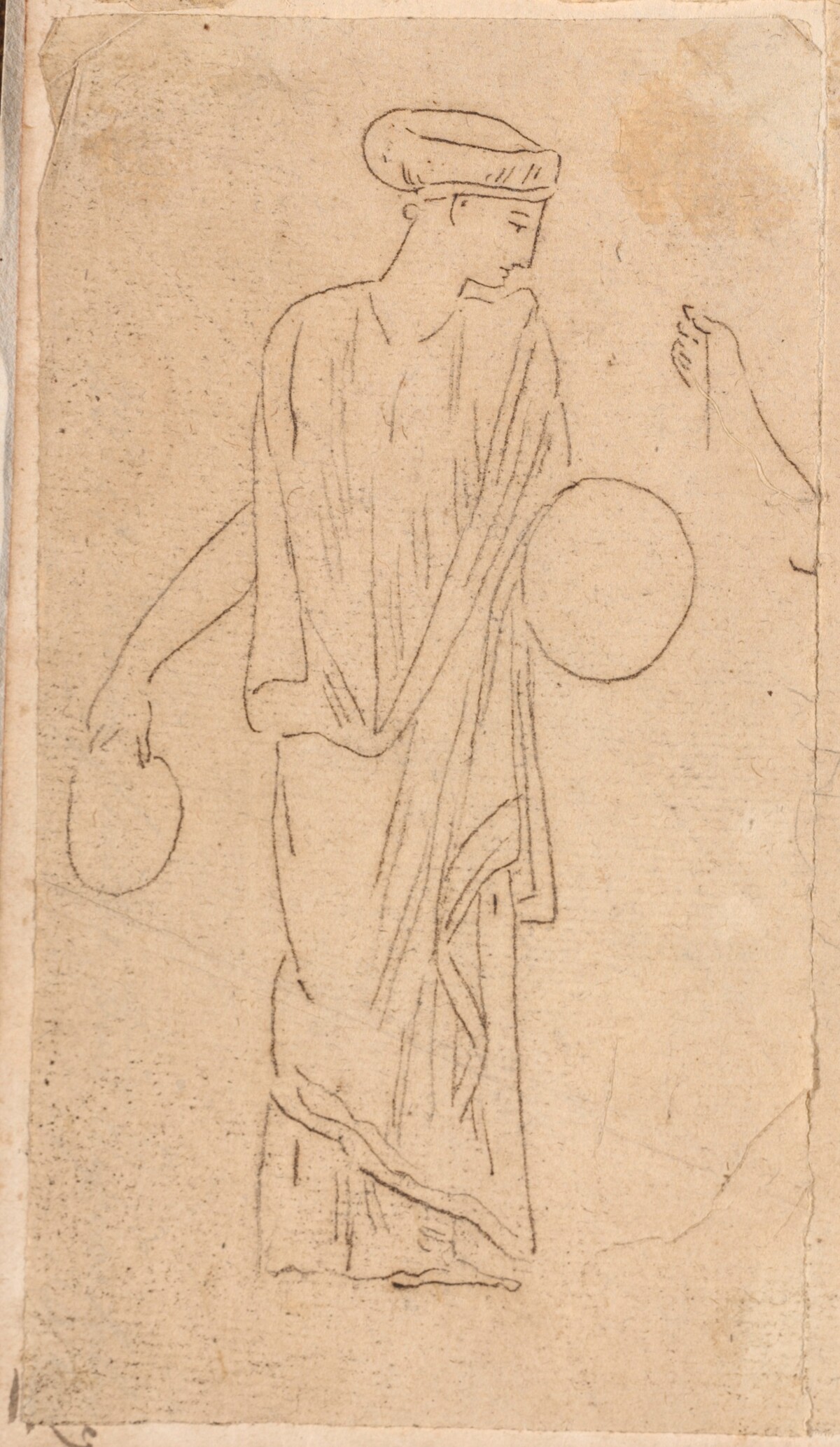 Woman with Tambourines by Jacques-Louis David