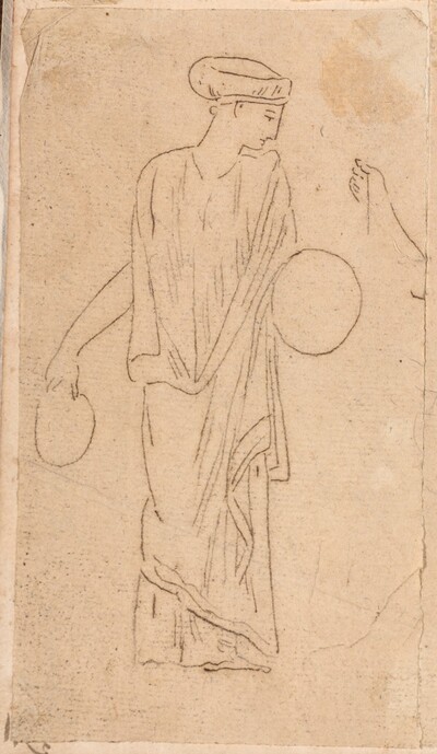 Woman with Tambourines