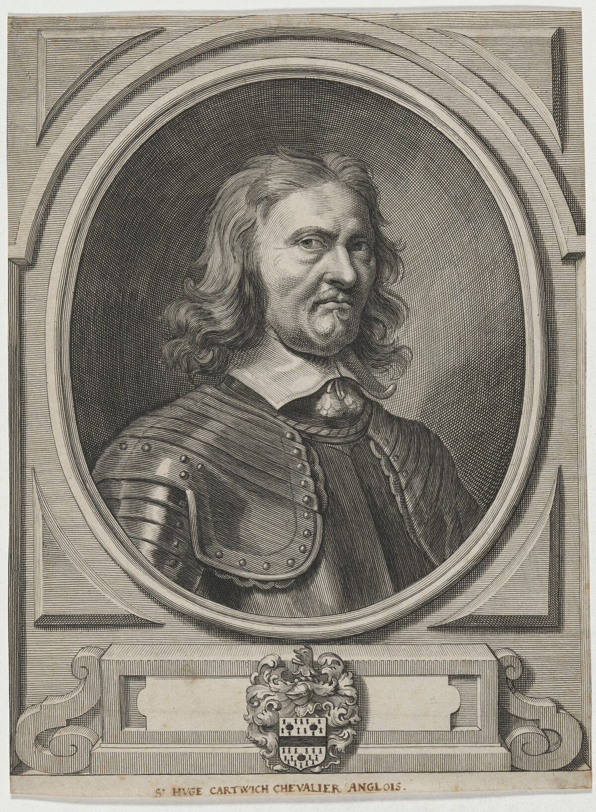 Sir Hugh Cartwright by Lucas Vorsterman II after Abraham van Diepenbeeck