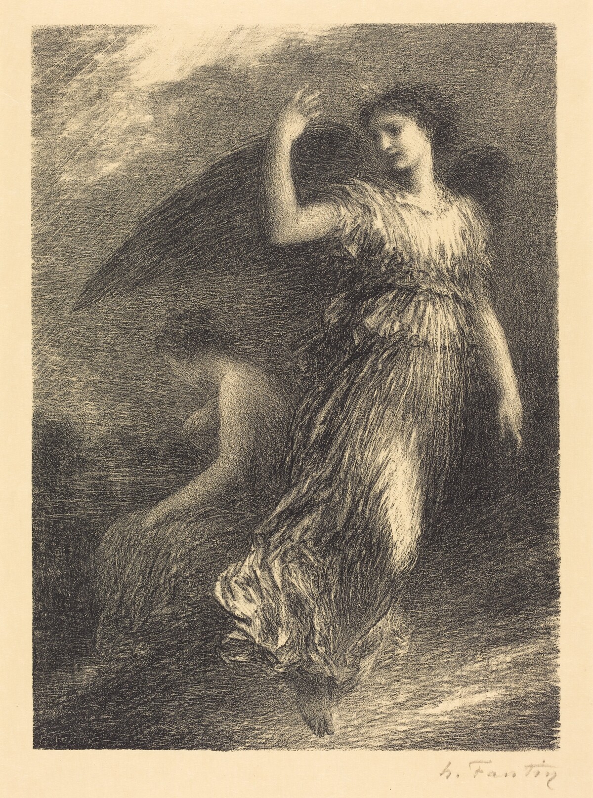 Debut from "Paradise and the Peri" (3rdplate ) by Henri Fantin-Latour