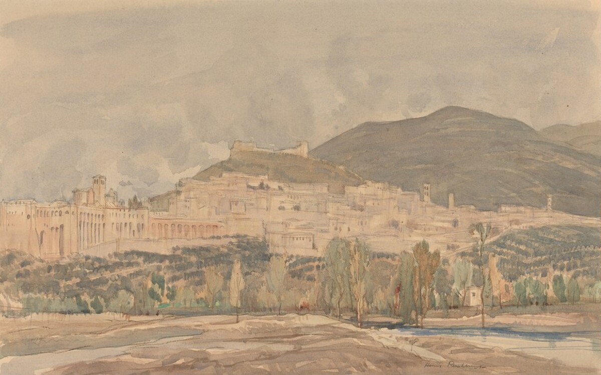 Assisi by Henry Rushbury