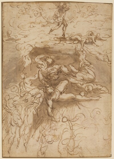 The Fall of the Rebel Angels [recto]