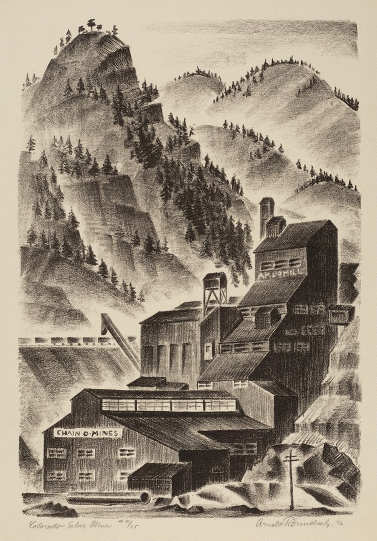 Colorado Silver Mine by Arnold Rönnebeck
