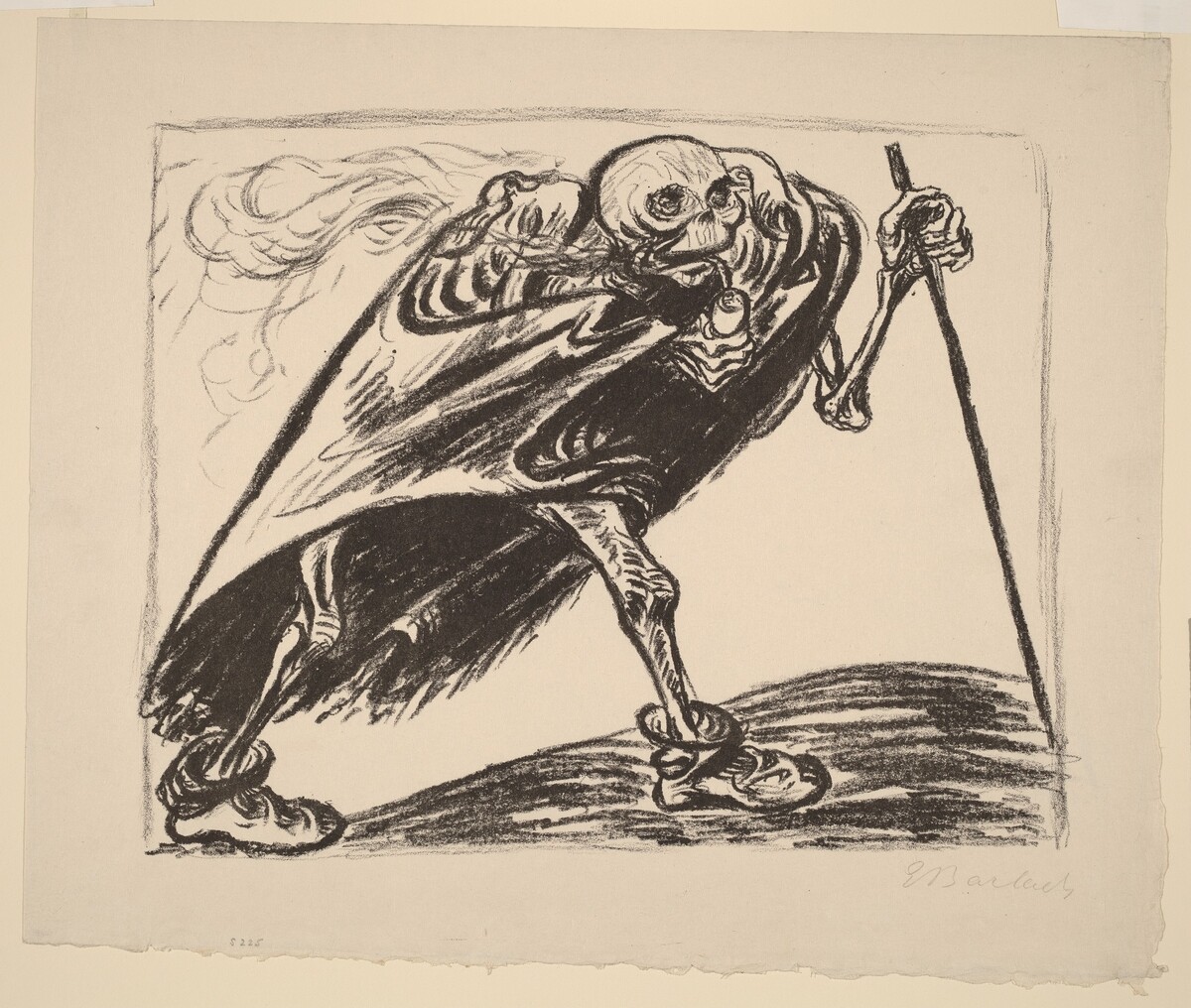 Wandering Death by Ernst Barlach