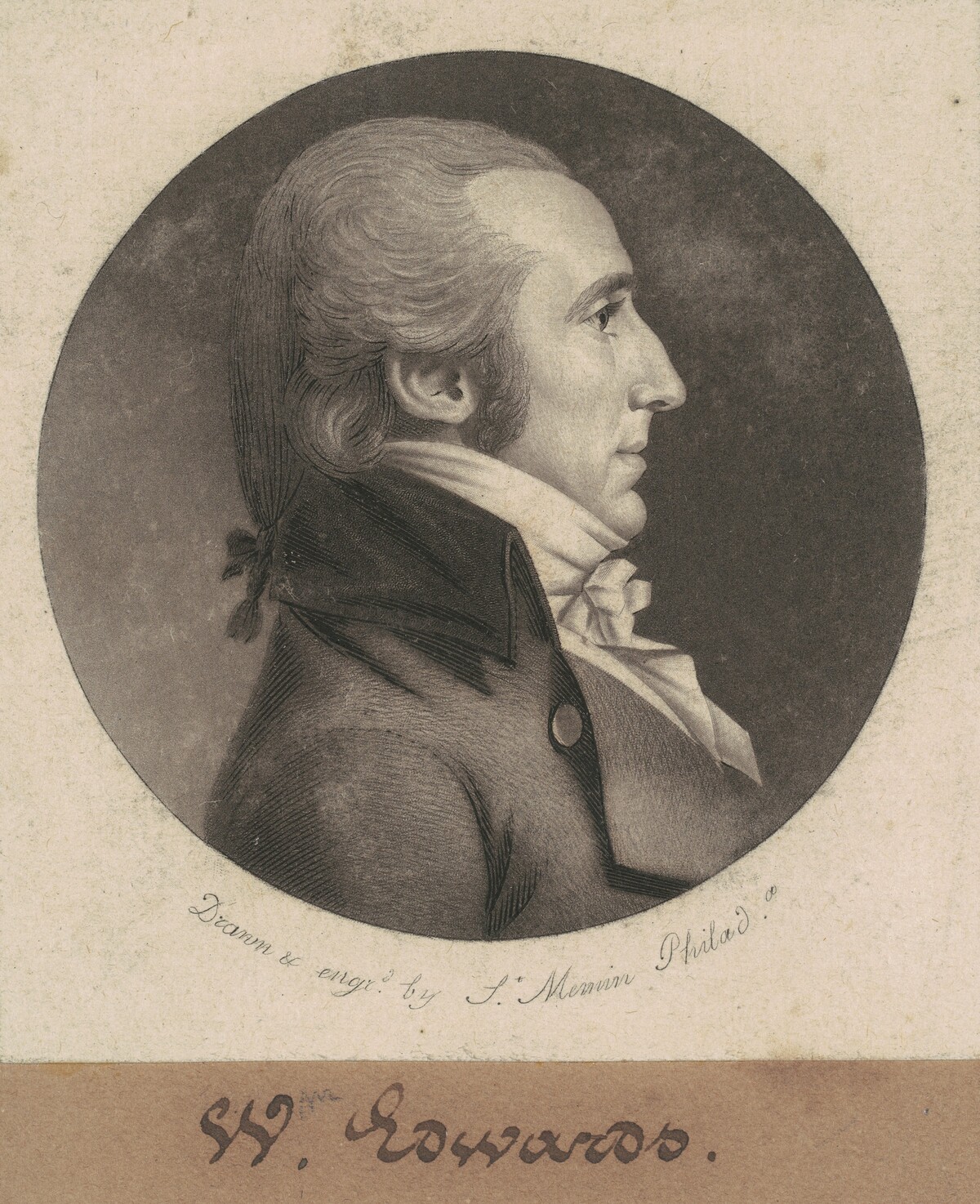 William Edwards by Charles B. J. Févret de Saint-Mémin