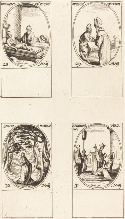 St. Germanus of Paris; St. Maximinus; St. Emmelia; St. Petronilla