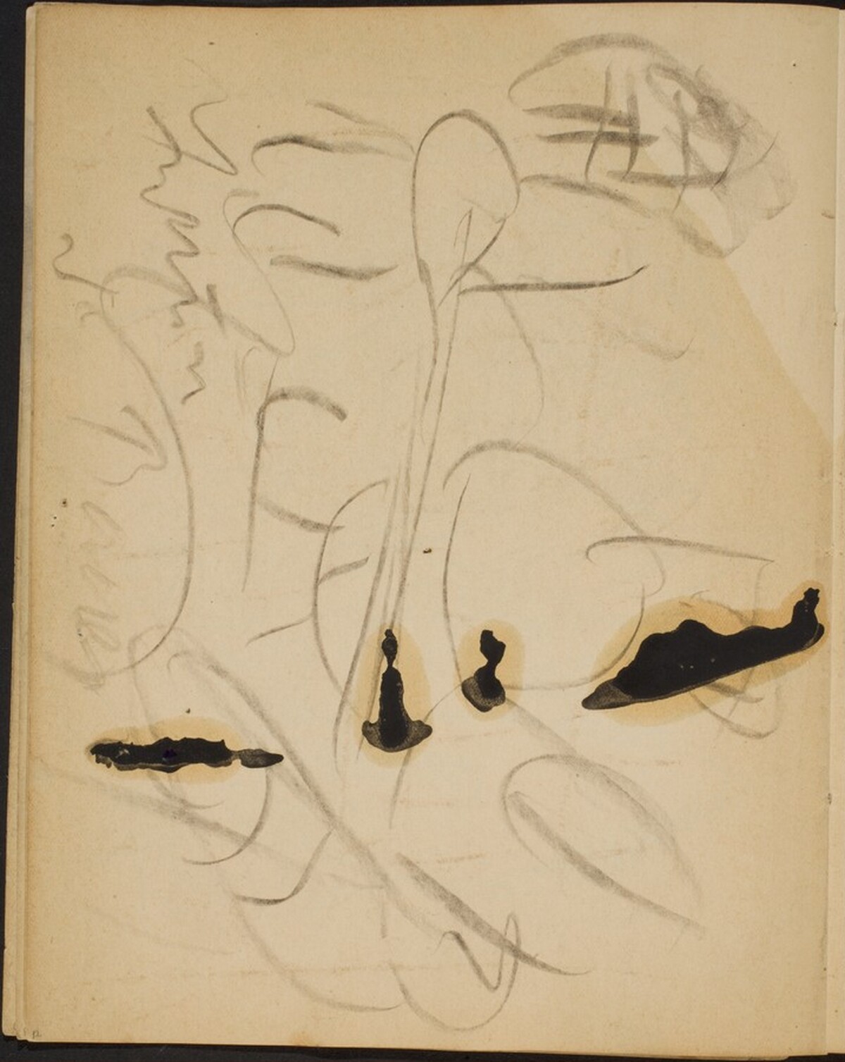 Flüchtige Skizze (Sketch) [p. 12] by Max Beckmann