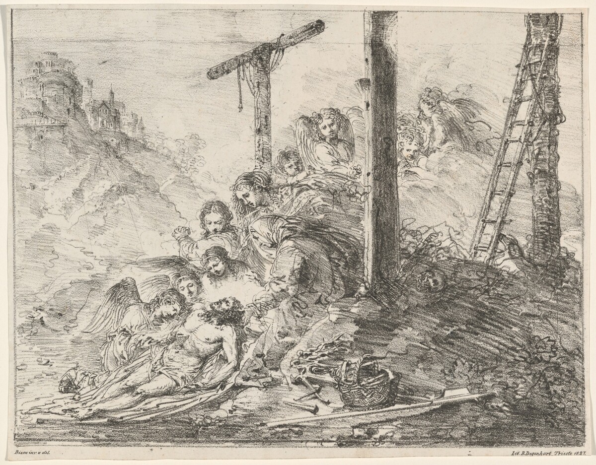 The Deposition by Giuseppe Bernardino Bison