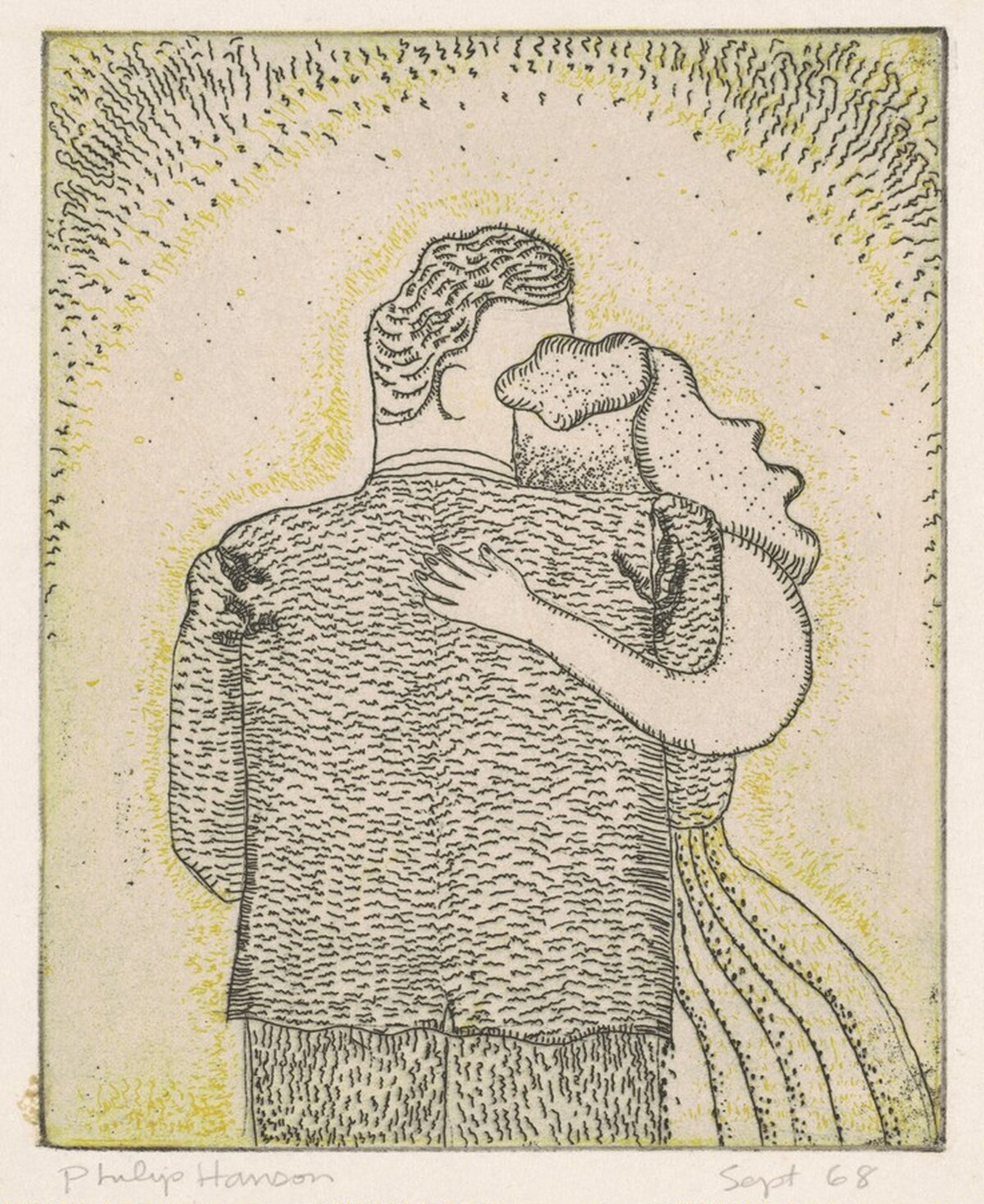 Dancing Couple II by Philip Hanson