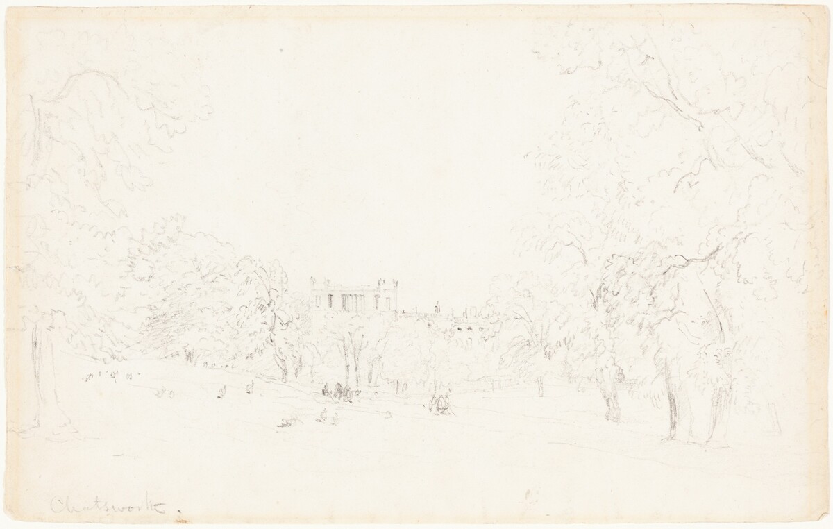 Chatsworth [recto] by David Cox