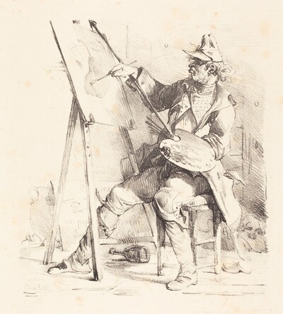 The Sign Painter (Le Peintre d'Enseignes)
