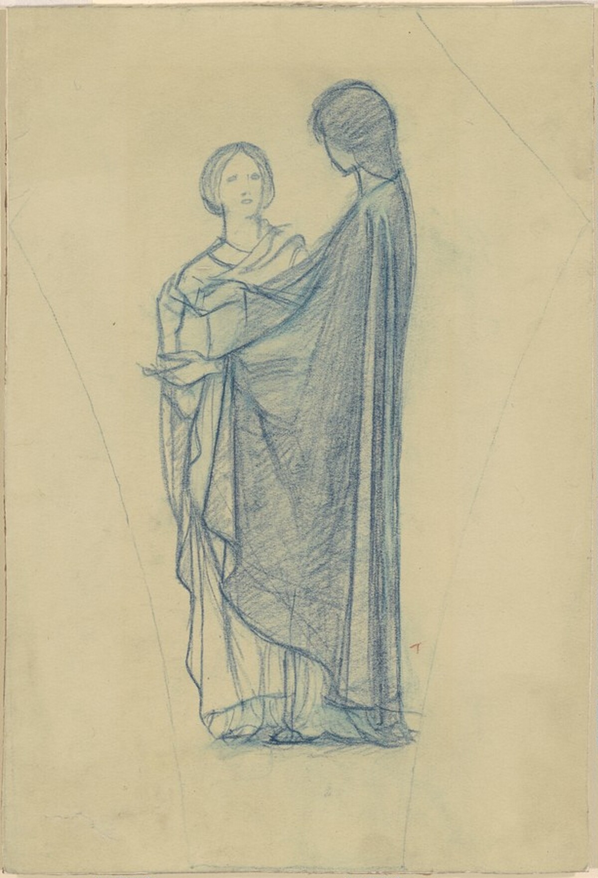 Two Figures by Augustus Vincent Tack