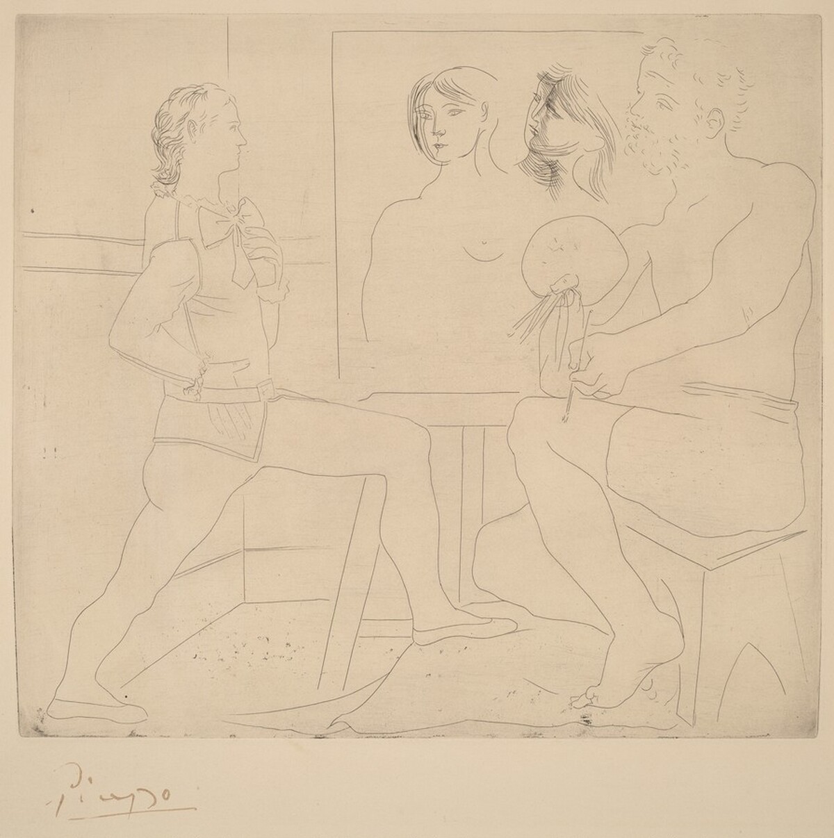 The Studio (L'atelier) by Pablo Picasso