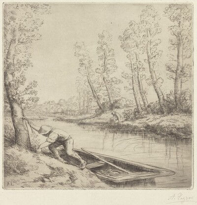 Morning along the River (La matin sur la riviere)
