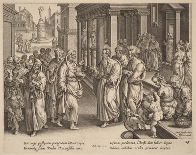 Saint Paul Disputes the Sorcerer