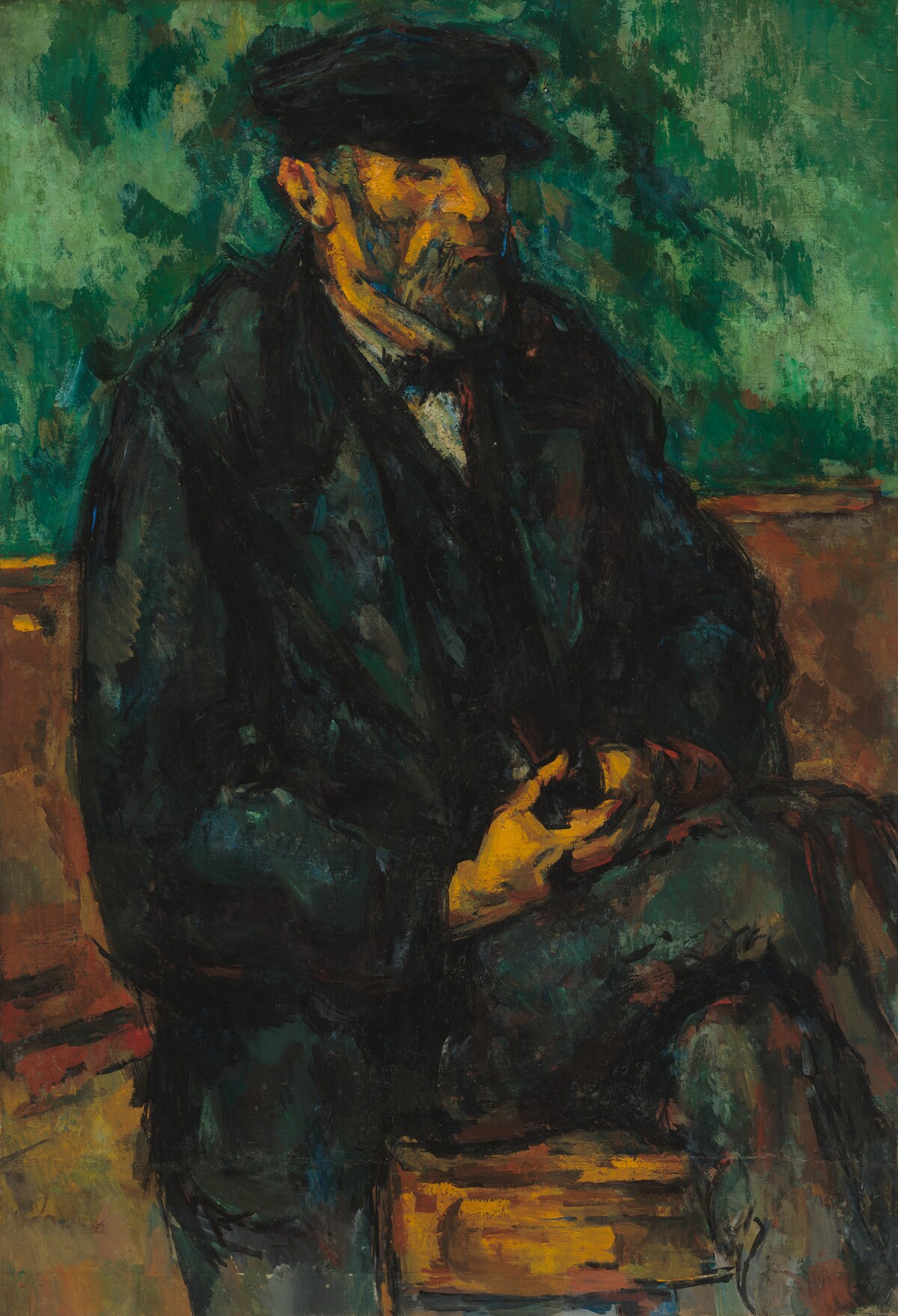 The Gardener Vallier by Paul Cezanne