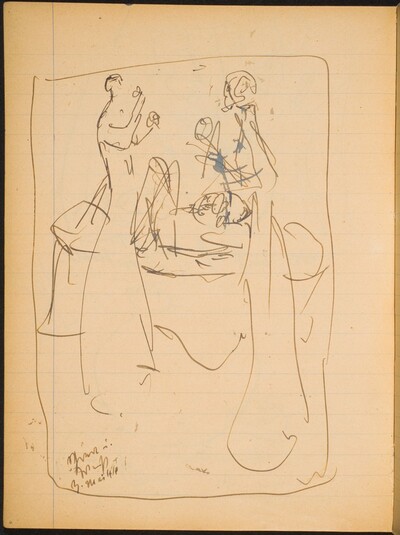 Zwei Stehende Frauen (Two Standing Women) [p. 6]