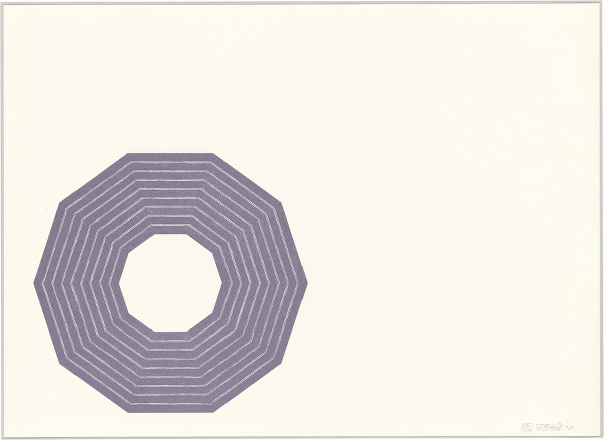 D. by Frank Stella
