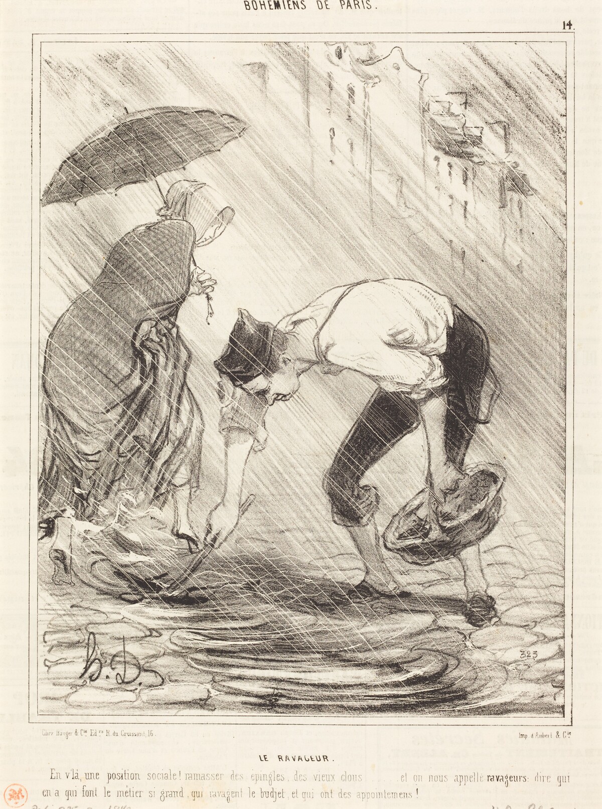Le Ravageur by Honoré Daumier