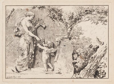 Composition with Figural Relief