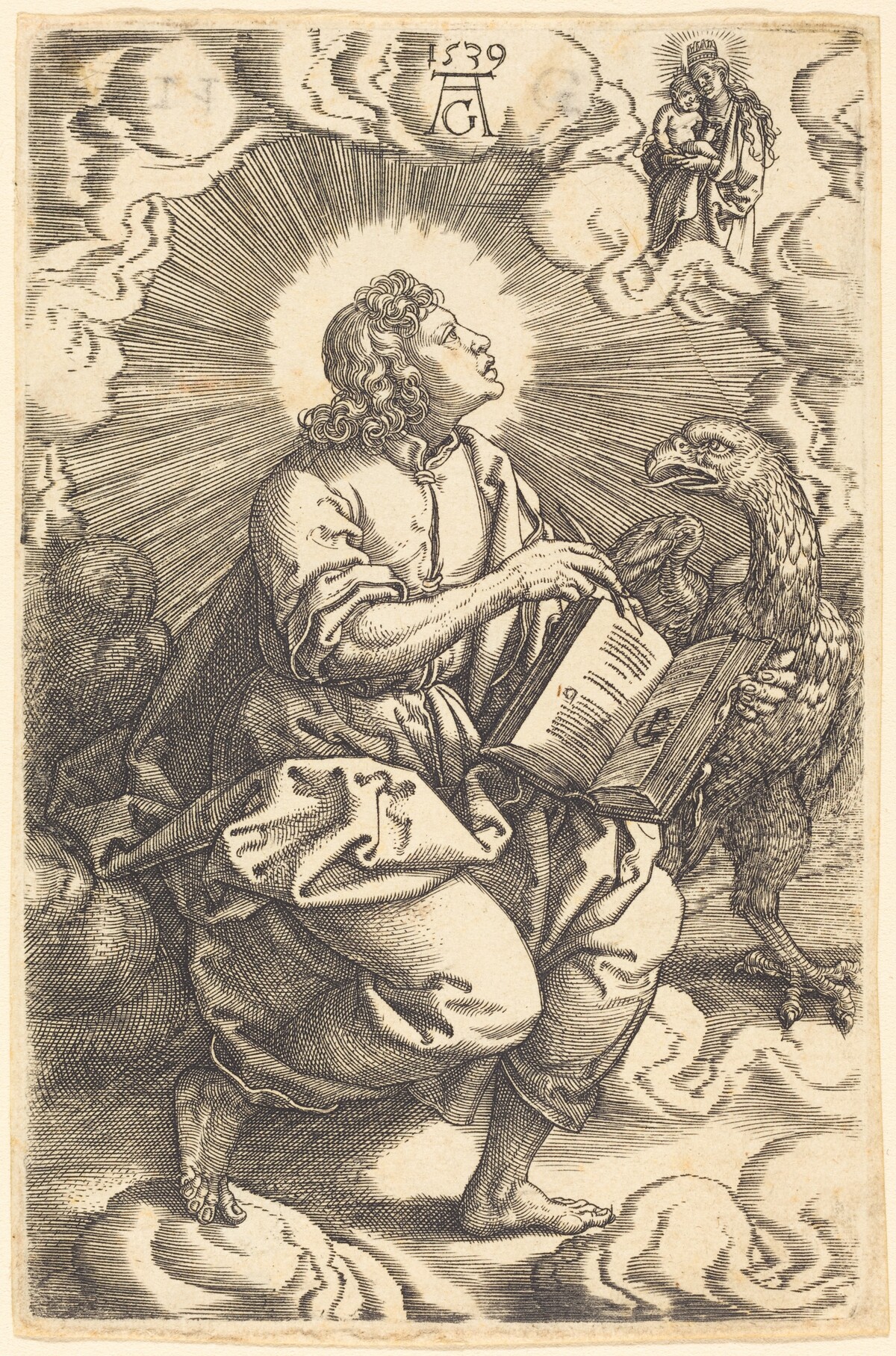 John by Heinrich Aldegrever