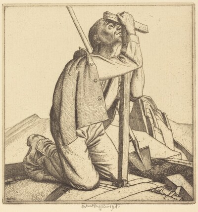 Man with a Cross
