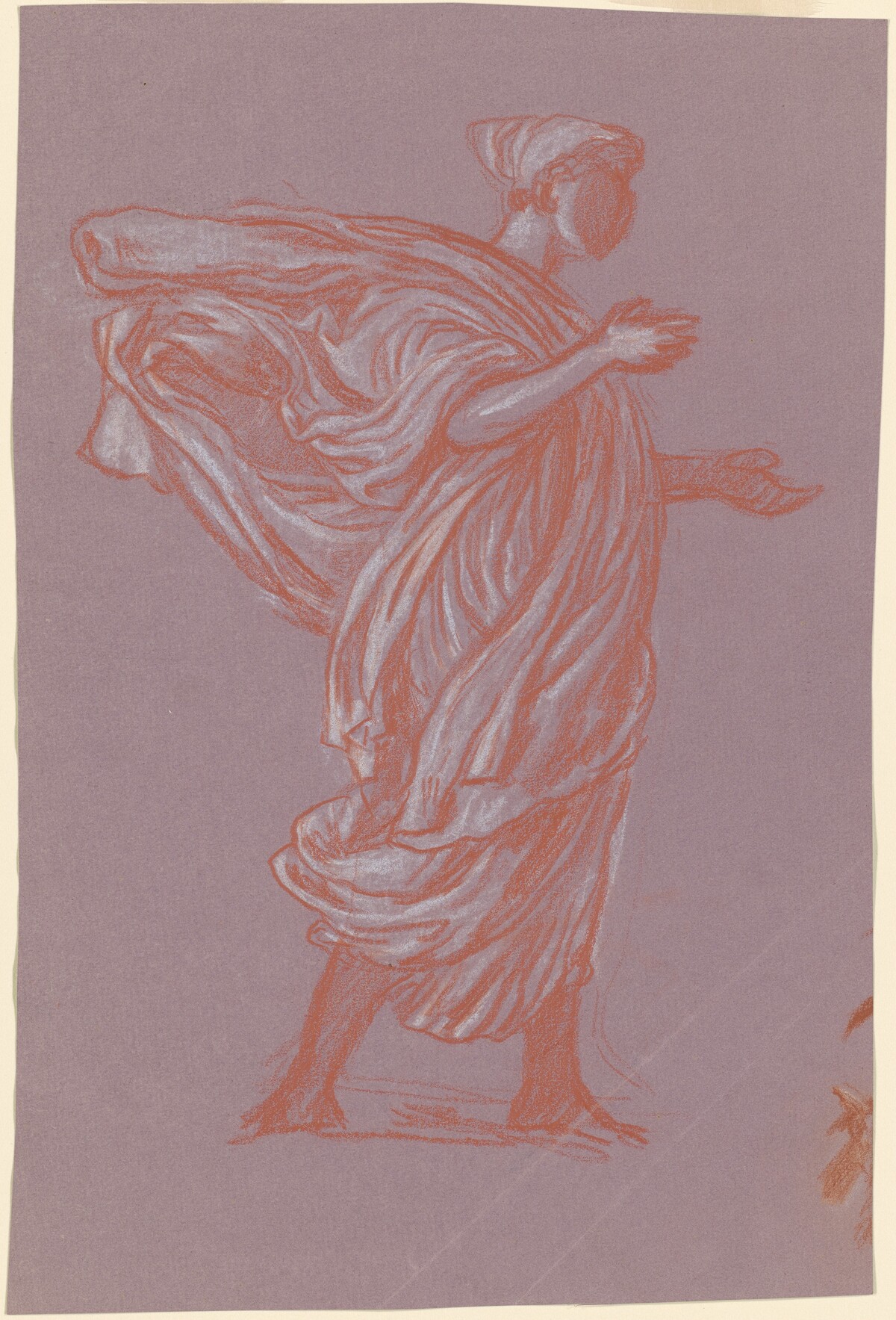 Study for "Greek Girls Bathing" by Elihu Vedder