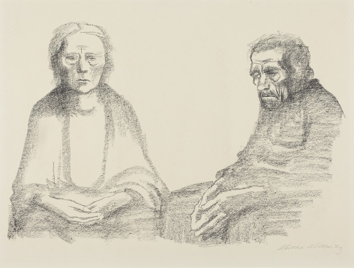 The Artist's Parents (Die Eltern der Kunstlerin) by Käthe Kollwitz