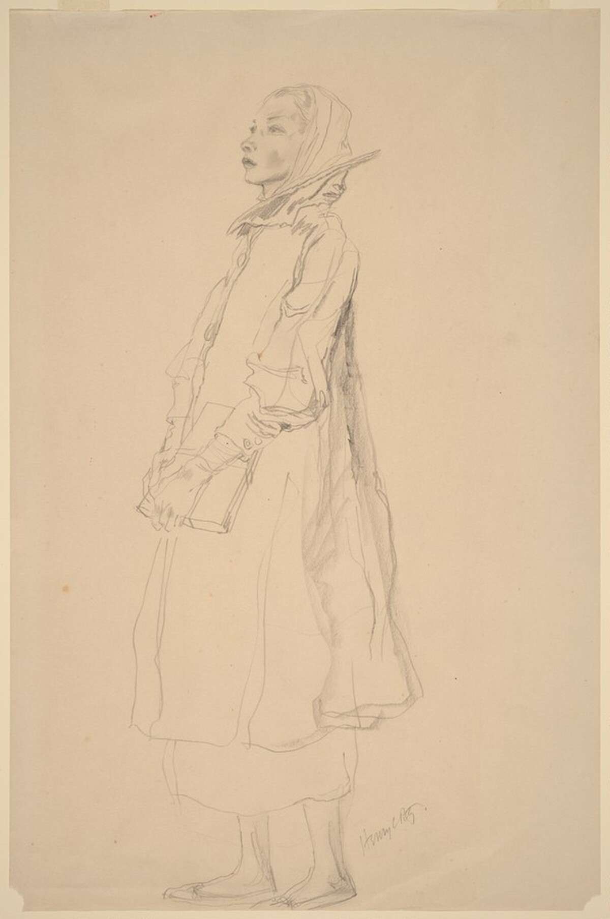 Standing Girl by Henry Clarence Pitz