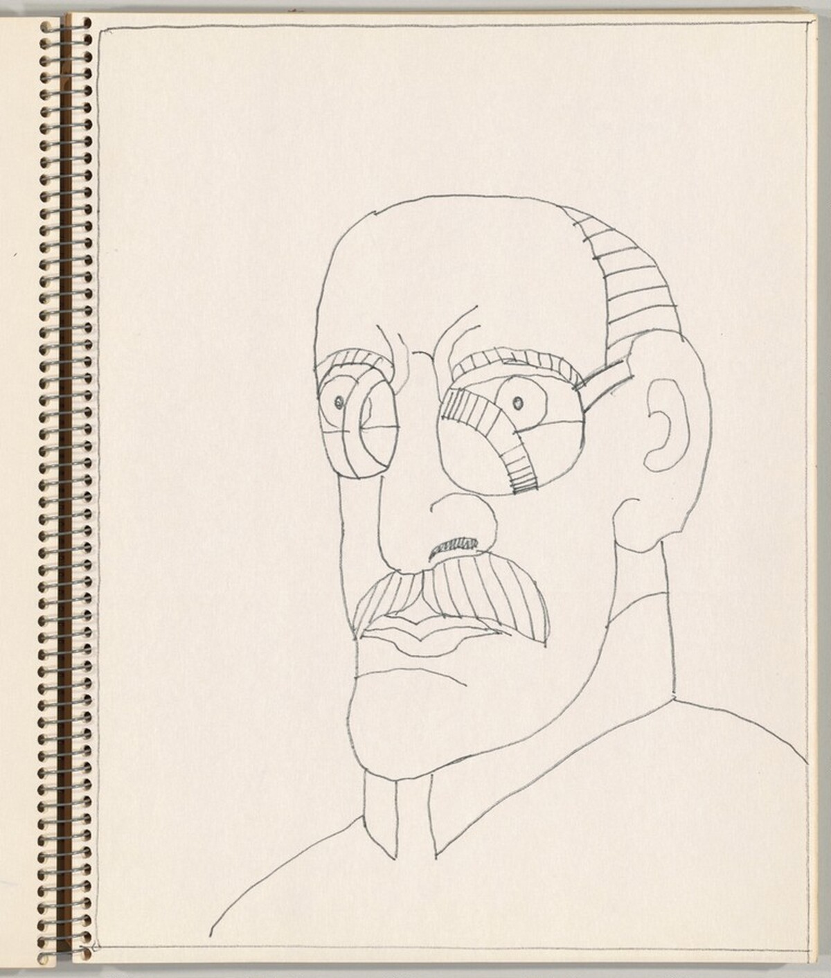 Self-Portrait by Saul Steinberg