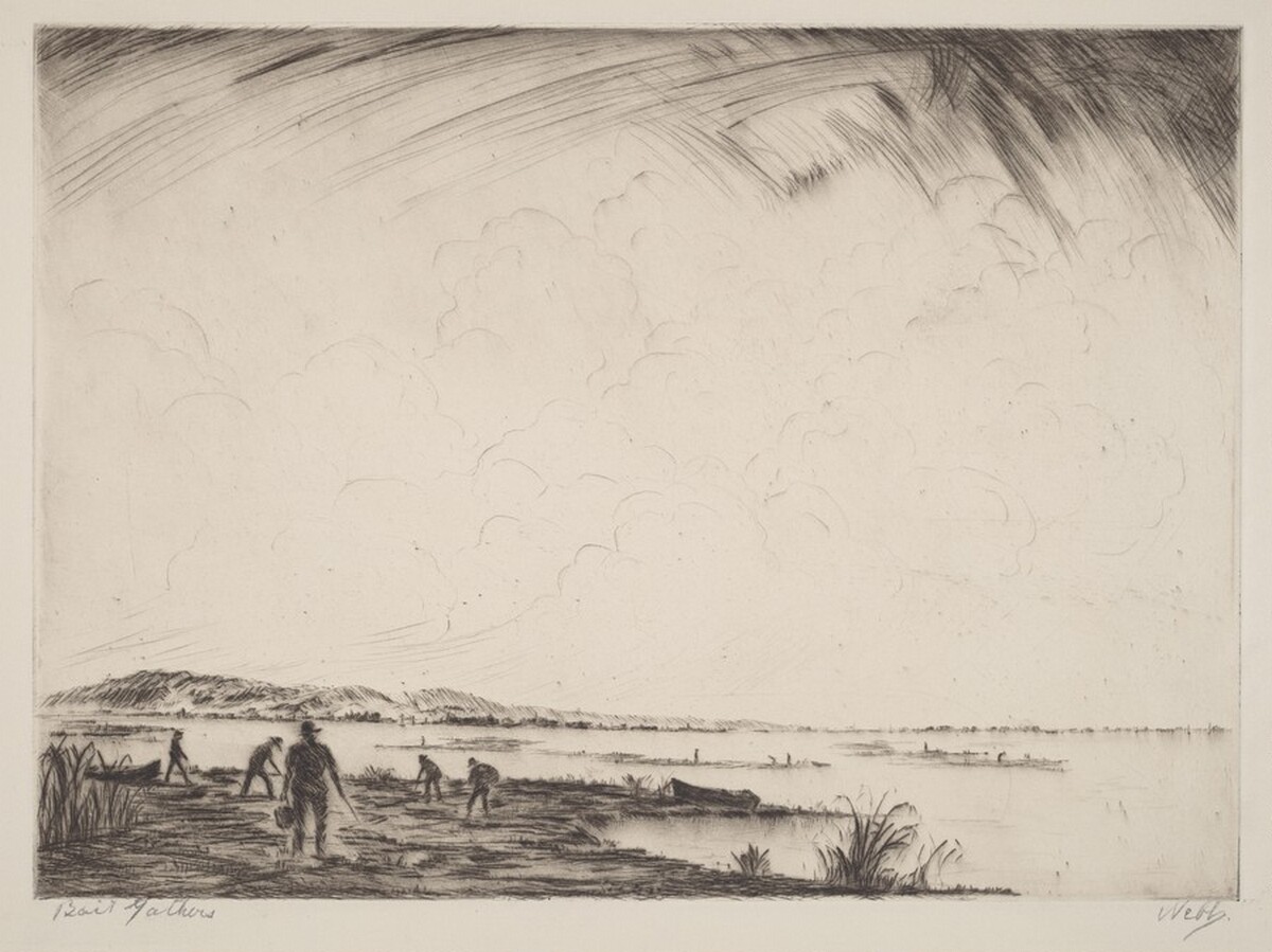 Bait Gatherers by Albert James Webb