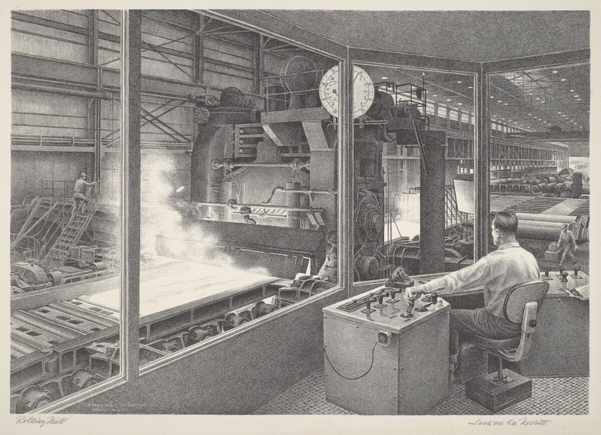 Rolling Mill by Jackson Lee Nesbitt