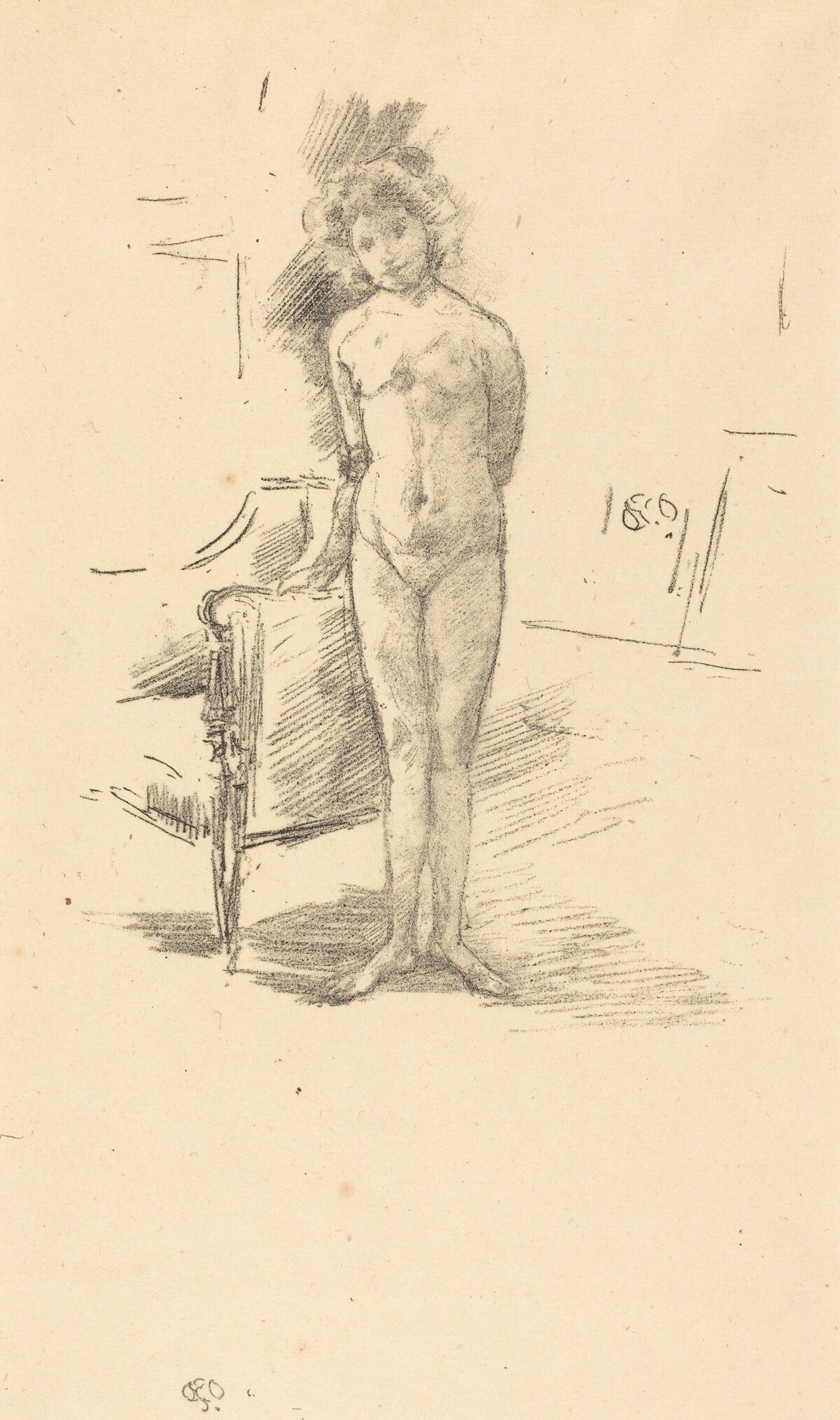 Little London Model by James McNeill Whistler