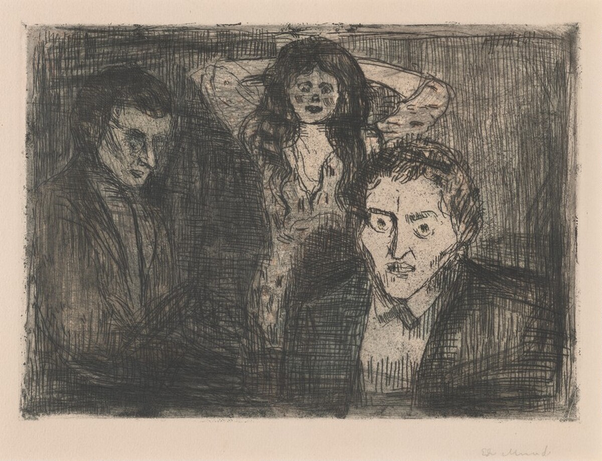 Jealousy (Sjalusi) by Edvard Munch