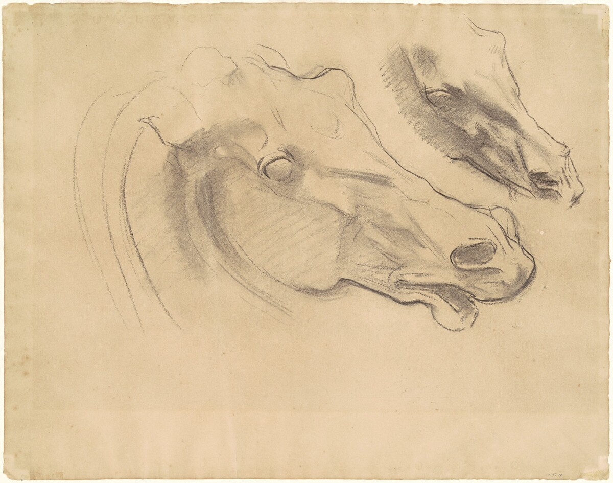 Studies for "Apollo in His Chariot with the Hours" by John Singer Sargent