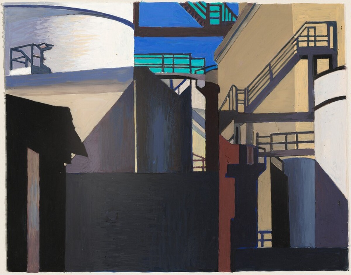 Western Industrial by Charles Sheeler